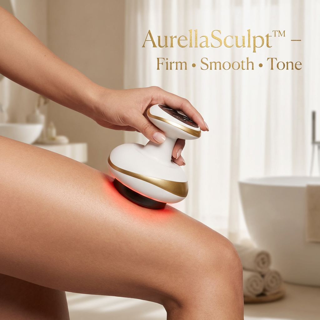 AurellaSculpt™ - Reduce the Appearance of Cellulite & Firm Your Skin in Just 5 Minutes a Day